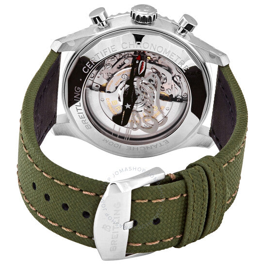 Breitling, Aviator 8 Chronograph Automatic Green Dial Watch