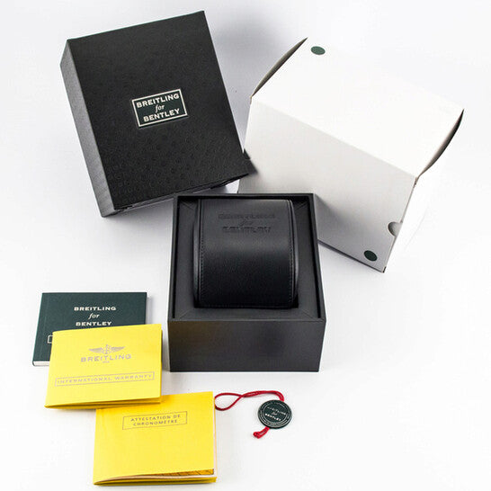 Breitling, Bentley Chronograph Automatic Chronometer Black Dial Men's Watch