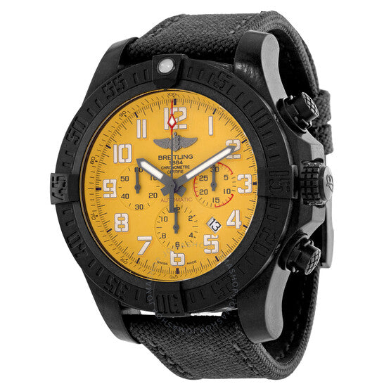 Breitling, Chronograph Automatic Chronometer Cobra Yellow Dial Men's Watch
