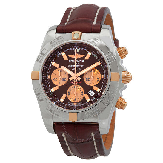 Breitling, Chronomat 44 Chronograph Automatic Red Dial Men's Watch