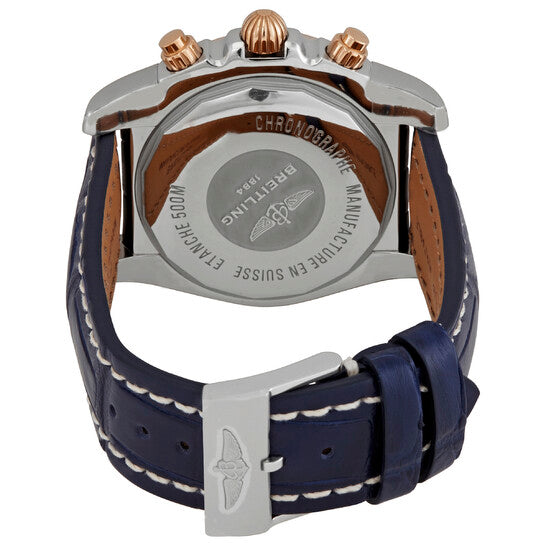 Breitling, Chronomat Chronograph Automatic Chronometer Blue Dial Men's Watch