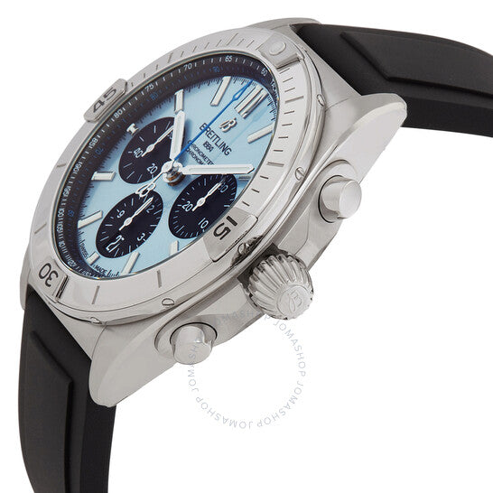 Breitling, Chronomat Chronograph Automatic Chronometer Blue Dial Men's Watch
