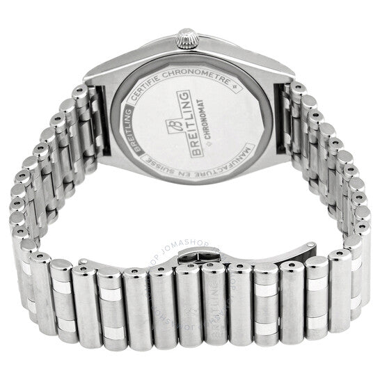 Breitling, Chronomat Quartz Chronometer Diamond Pink Dial Ladies Watch