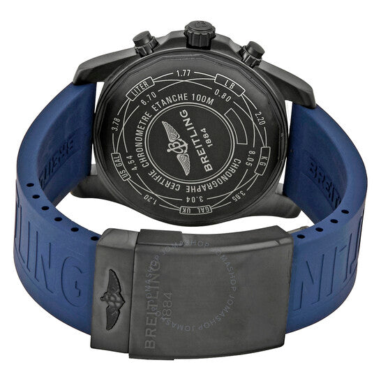 Breitling, Chronospace Night Mission Chronograph Blue Dial Men's Watch