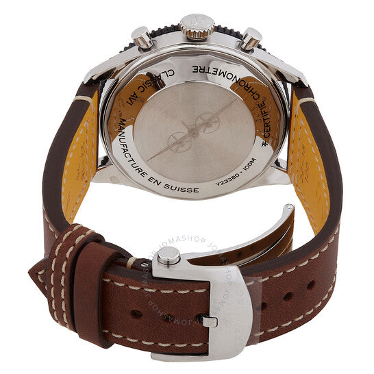 Breitling, Classic AVI Chronograph Automatic Black Dial Men's Watch