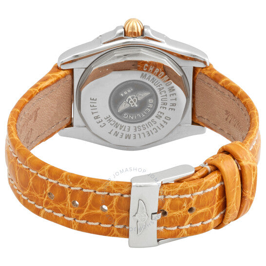 Breitling, Cockpit Lady Quartz Chronometer Silver Dial Ladies Watch