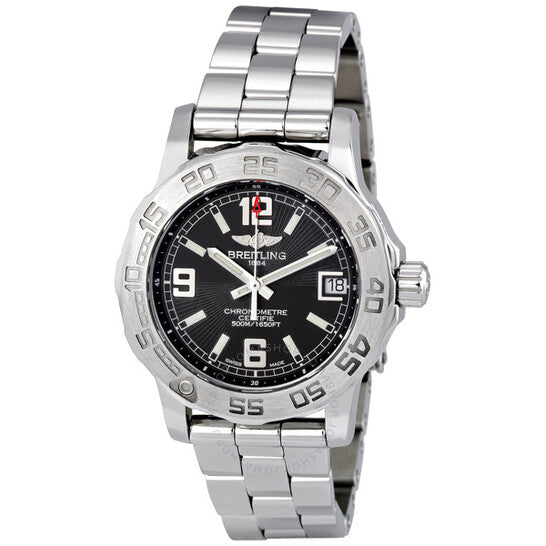Breitling, Colt 33 Black Stainless Steel Ladies Watch A7738711-BB51SS
