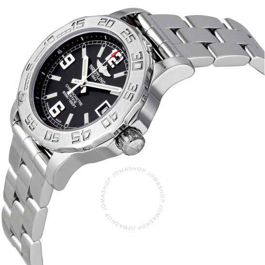 Breitling, Colt 33 Black Stainless Steel Ladies Watch A7738711-BB51SS