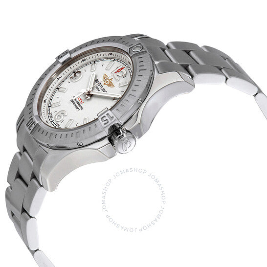 Breitling, Colt 36 Chronometer Silver Dial Ladies Watch A7438911/G803-178A