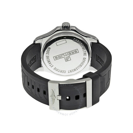 Breitling, Colt Black Dial Black Rubber Men's Watch A7438811-BD45BKPT3