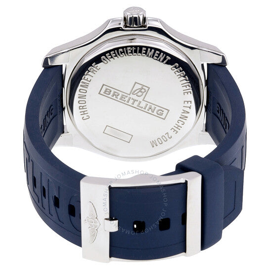 Breitling, Colt Blue Dial Blue Rubber Men's Watch A7438811-C907BLPT3