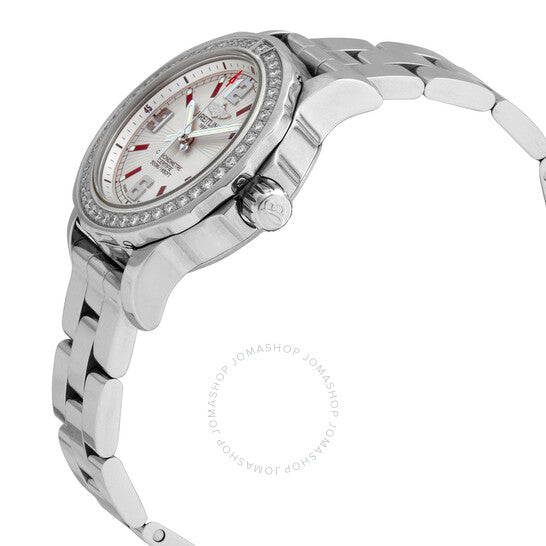 ساعة بريتلينج كولت كوارتز دايموند فضية للنساء