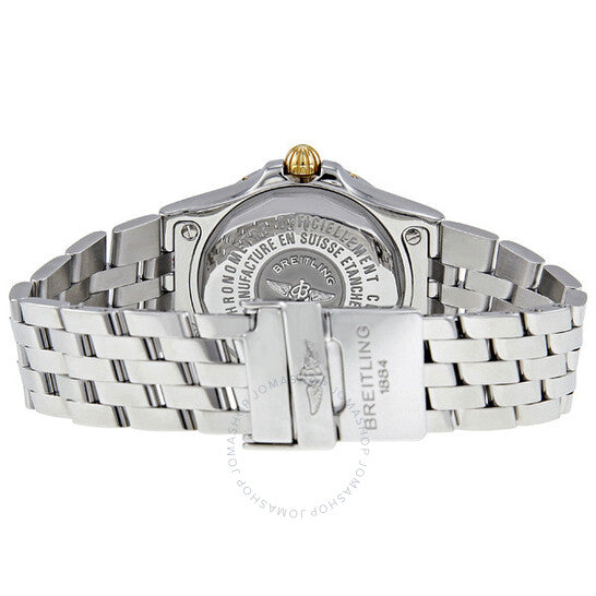 Breitling, Galactic 30 Mother Of Pearl Diamond Dial Ladies Watch