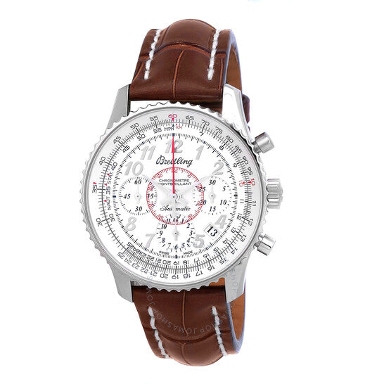 Breitling, Montbrillant 01 Chronograph Automatic Silver Dial Men's Watch