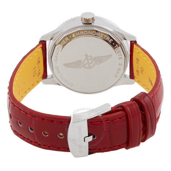 Breitling, Navitimer Automatic Chronometer Diamond White Dial Ladies Watch