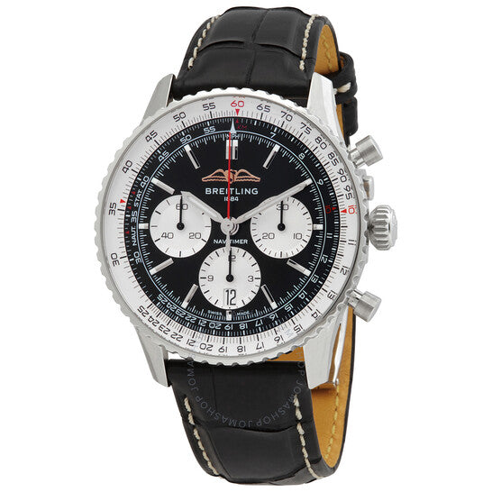Breitling, Navitimer Chronograph Automatic Chronometer Black Dial Men's Watch