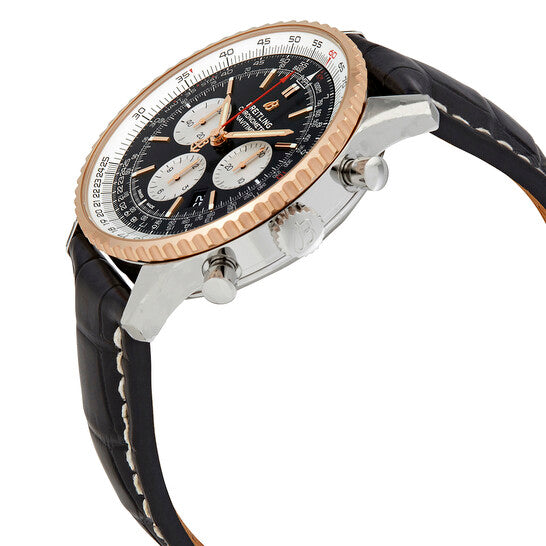 Breitling, Navitimer Chronograph Automatic Chronometer Black Dial Men's Watch