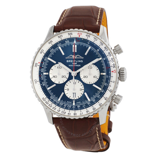 Breitling, Navitimer Chronograph Automatic Chronometer Blue Dial Men's Watch