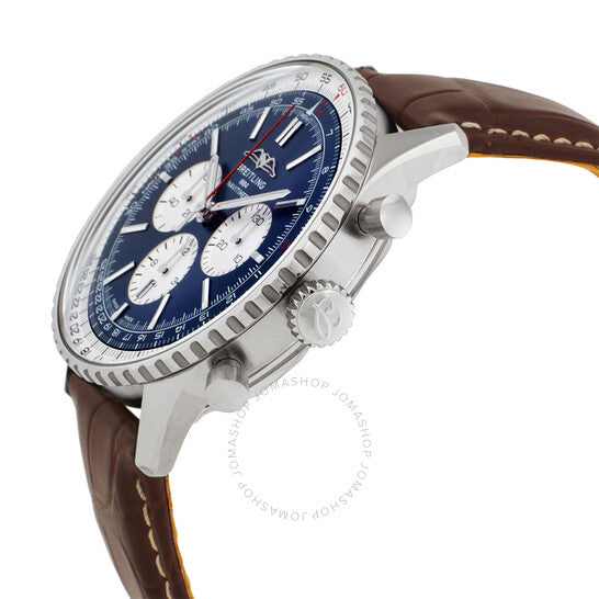 Breitling, Navitimer Chronograph Automatic Chronometer Blue Dial Men's Watch