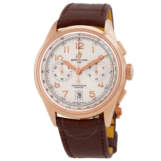 Breitling, Premier B01 Chronograph Automatic Rose Gold Dial Men's Watch