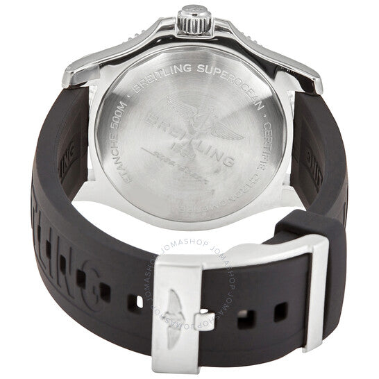 ساعة بريتلينج سوبر أوشن 42 أوتوماتيكية للرجال بمينا أسود