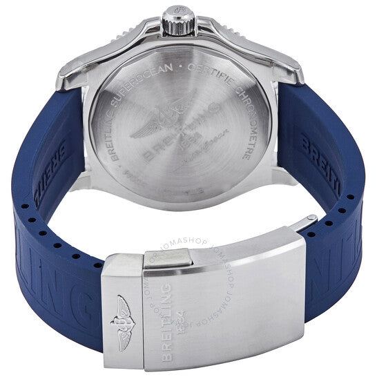 ساعة بريتلينج سوبر أوشن 42 أوتوماتيكية للرجال بمينا أبيض