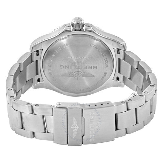 ساعة بريتلينج سوبر أوشن أوتوماتيكية للرجال بمينا أزرق