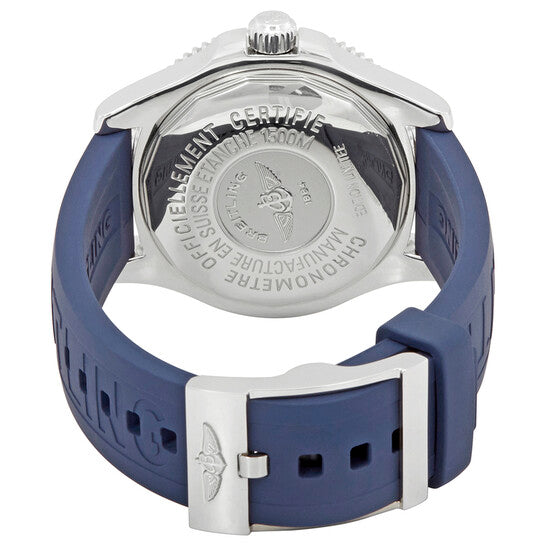 ساعة بريتلينج سوبر أوشن أوتوماتيكية للرجال بمينا أزرق