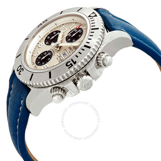 Breitling, Superocean Chronograph Automatic Stratus Silver Dial Men's Watch