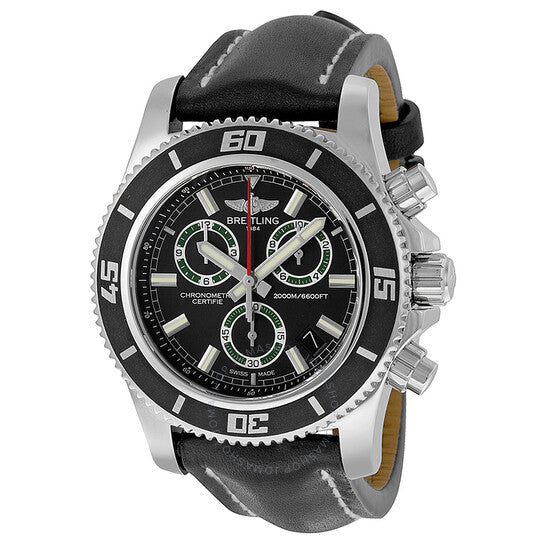 Breitling, SuperOcean Chronograph M2000 Black Dial Men's Watch A73310A8-BB75BKLT