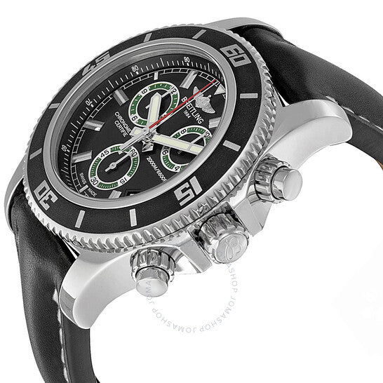 Breitling, SuperOcean Chronograph M2000 Black Dial Men's Watch A73310A8-BB75BKLT
