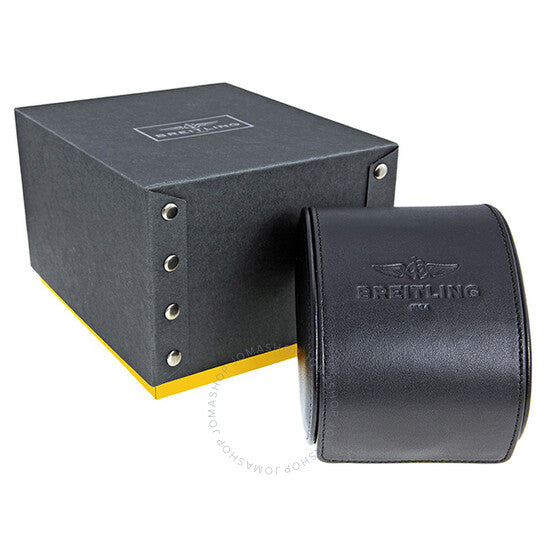 Breitling, TransOcean Chrono Black Dial Brown Leather Men's Watch