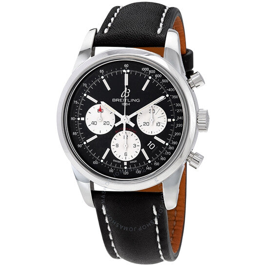 Breitling, Transocean Chronograph Automatic Black Dial Men's Watch