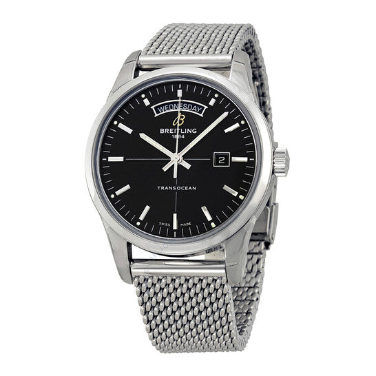 Breitling, Transocean Day & Date Automatic Men's Watch A4531012-BB69SS