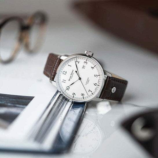 Bruno Sohnle, Hamburg Automatic White Dial Men's Watch