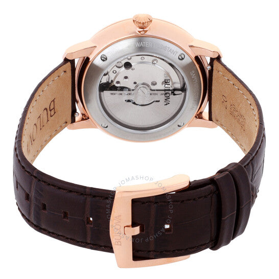 بولوفا، ساعة هدسون كوارتز للرجال بمينا فضي اللون