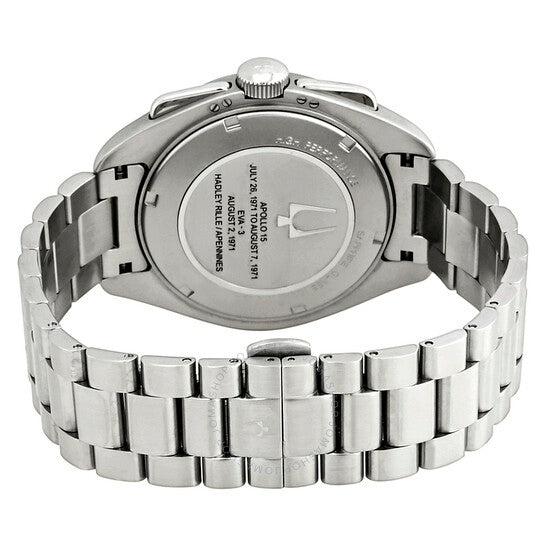 بولوفا، ساعة لونار بايلوت كرونوغراف للرجال بمينا سوداء