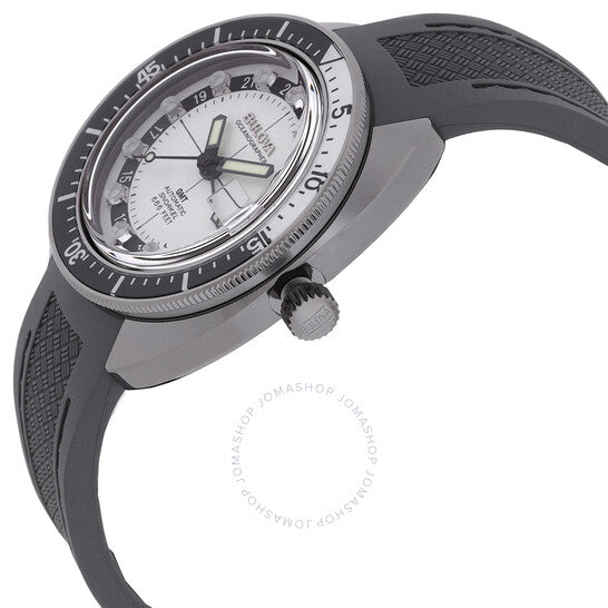 Bulova, Oceanographer GMT Automatic White Dial Men's Watch
