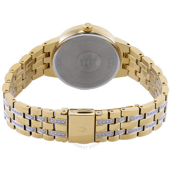 Bulova, Phantom Quartz Crystal Champagne Dial Ladies Watch