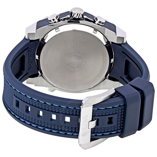 Bulova, Precisionist Chronograph Black Carbon Dial Men's Watch