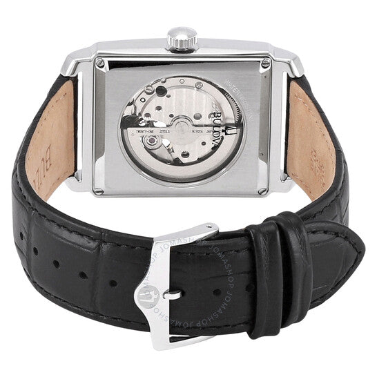 Bulova, Sutton Automatic Black Dial Unisex Watch