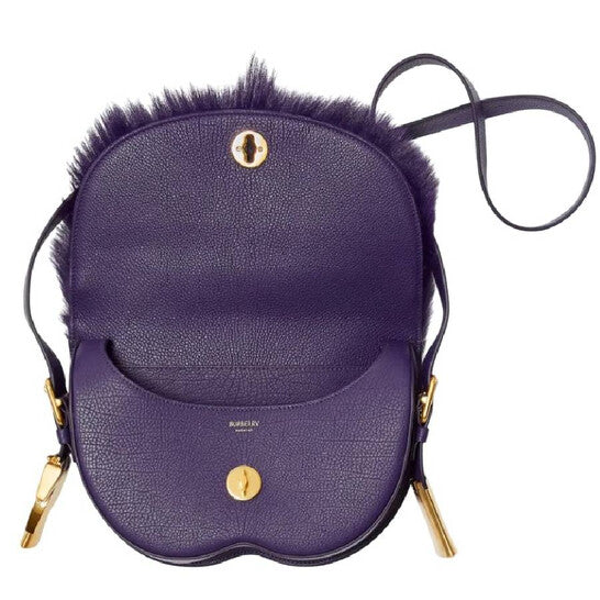 Small Calf Hair Chess Satchel Bag