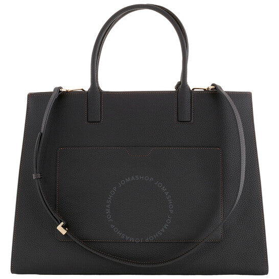 Burberry, Black Grainy Leather Medium Frances Bag
