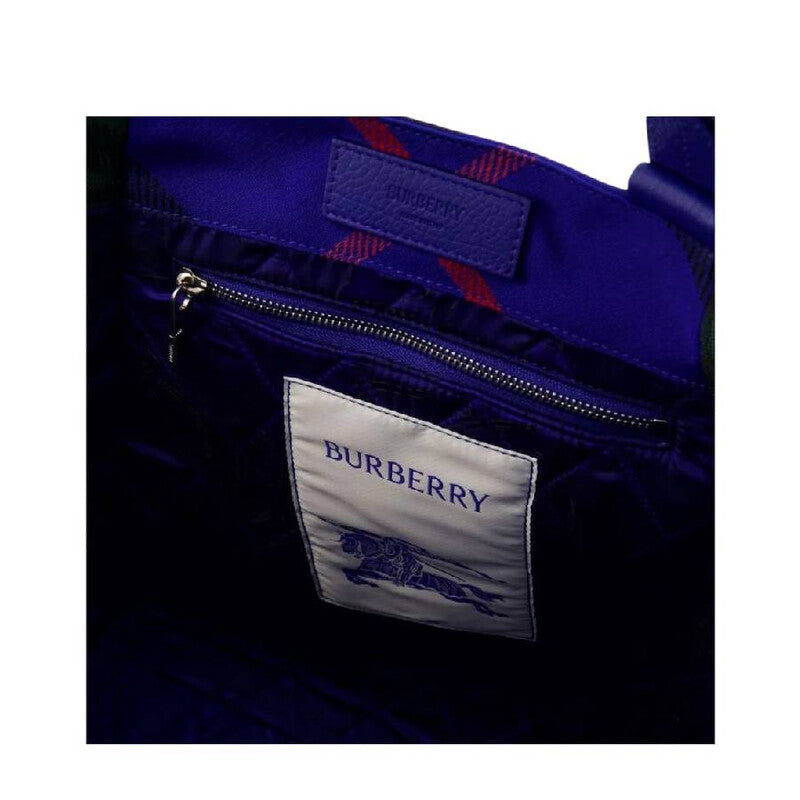 Check Print Adjustable Shoulder Straps Tote Bag