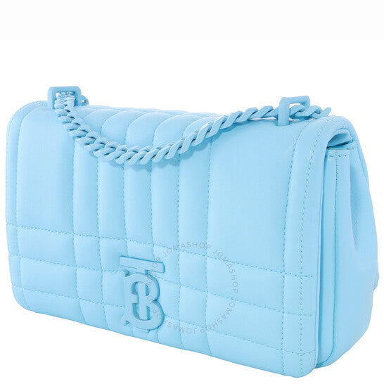 Burberry, Cool Sky Blue Quilted Small Lola Bag