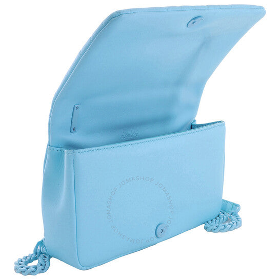 Burberry, Cool Sky Blue Quilted Small Lola Bag