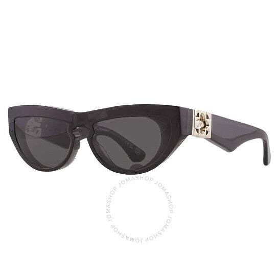 Burberry, Dark Grey Cat Eye Ladies Sunglasses