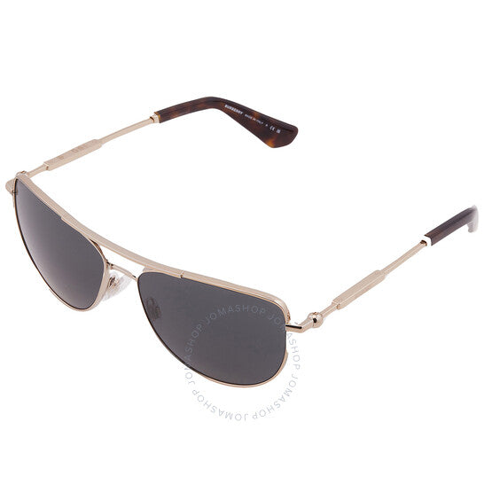 Burberry, Dark Grey Pilot Ladies Sunglasses