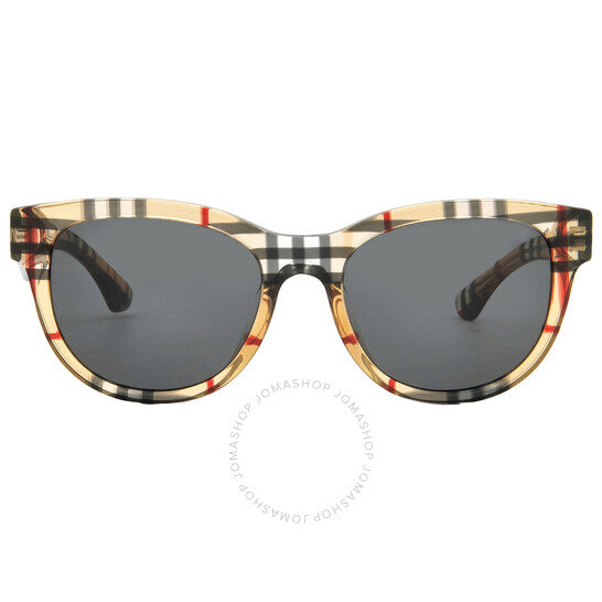 Burberry, Dark Grey Square Ladies Sunglasses