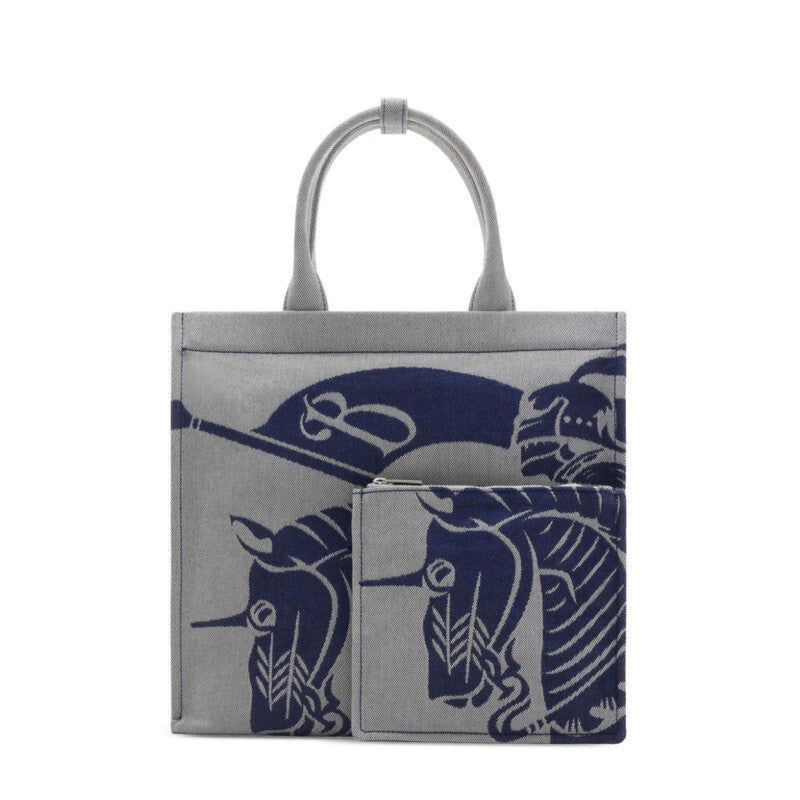 Ekd Motif Cotton-Blend Tote Bag